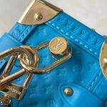 Louis Vuitton Soft Trunk Suitcase Handbag - Blue - Image 2