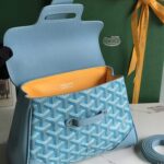 Goyard Saïgon Mini Handbag - Turquoise Blue - Image 3