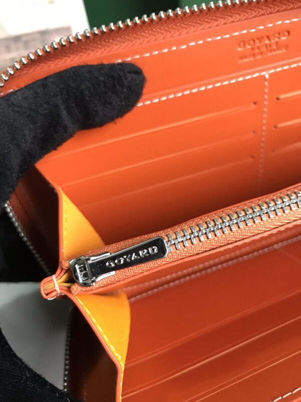 Goyard Matignon Large Long Wallet - Orange - Image 2