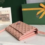 Goyard Varenne Crossbody Wallet - Pink - Image 4