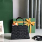 Goyard Saïgon Nano Super Mini Handbag - Black - Image 4