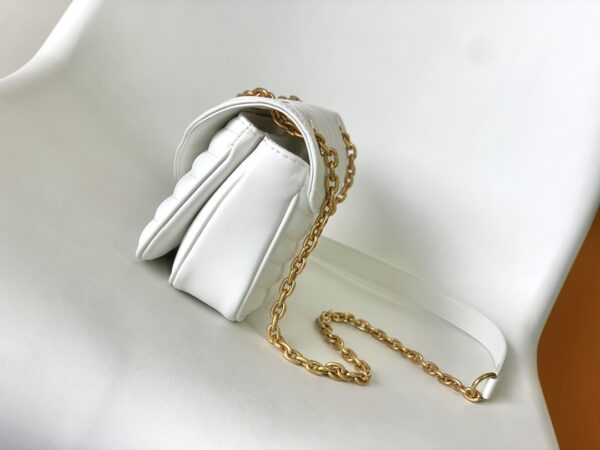 Louis Vuitton Wave Small Chain Bag - White - Image 5