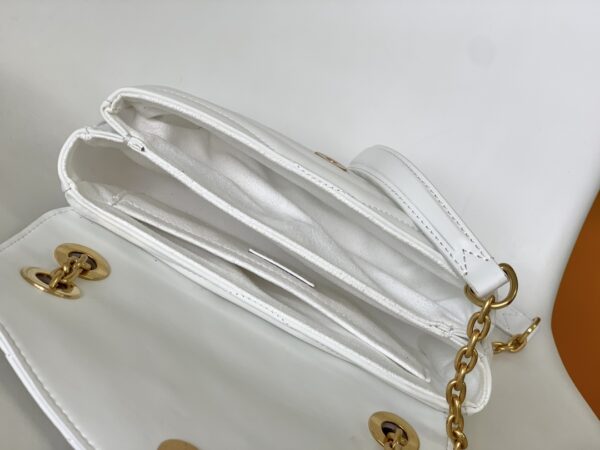Louis Vuitton Wave Small Chain Bag - White - Image 2