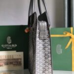 Goyard Bourgogne Vertical Briefcase Handbag - Gray - Image 2