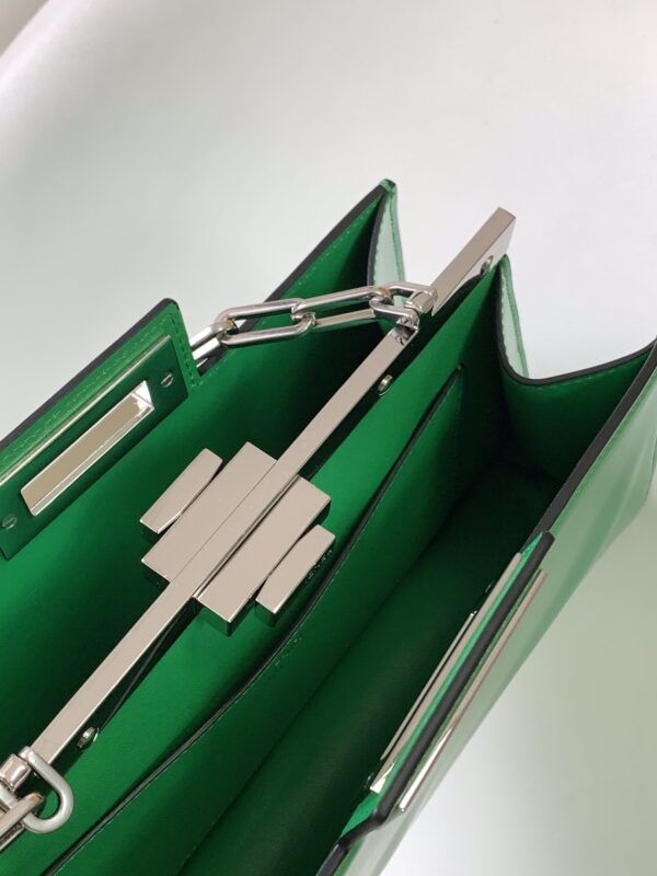 Fendi Peekaboo Cut Medium Bag - Green - Image 4