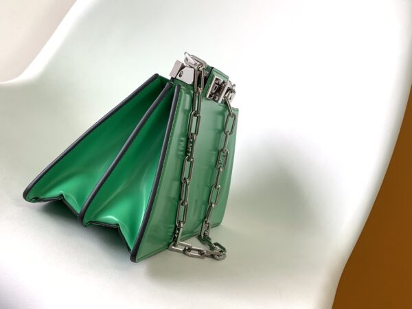 Fendi Peekaboo Cut Medium Bag - Green - Image 2
