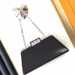 Fendi Peekaboo Cut Medium Bag - Black - Image 2