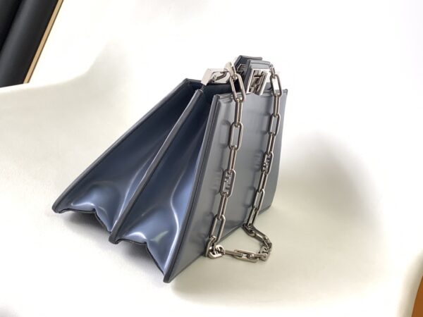 Fendi Peekaboo Cut Medium Bag - Blue - Image 2