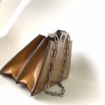 Fendi Peekaboo Cut Medium Bag - Brown - Image 5
