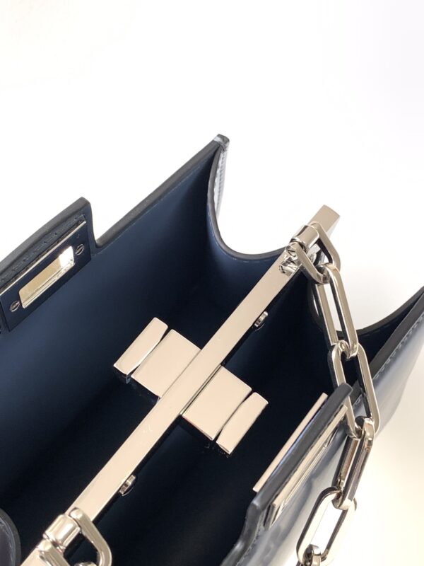 Fendi Peekaboo Cut Small Bag - Blue - Image 3
