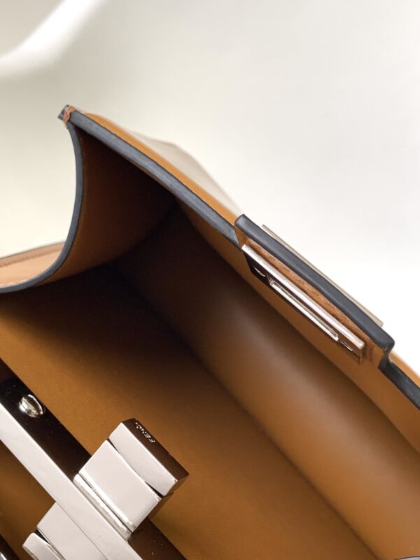Fendi Peekaboo Cut Small Bag - Brown - Image 2