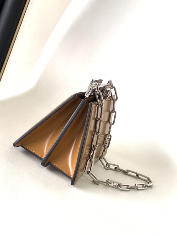 Fendi Peekaboo Cut Small Bag - Brown - Image 5