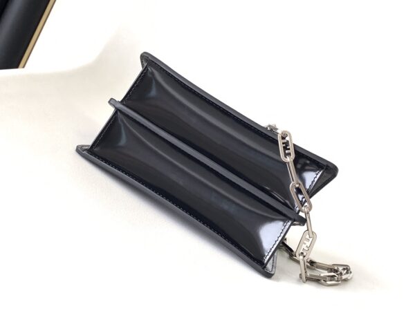 Fendi Peekaboo Cut Small Bag - Black - Image 3