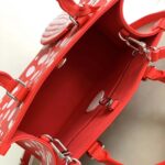 Louis Vuitton LV x YK OnTheGo Small Handbag - Red - Image 3