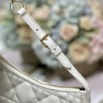 Dior CD LOUNGE Moon Handbag - White - Image 4