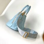 Louis Vuitton Alma BB Handbag - Blue - Image 4