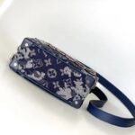 Louis Vuitton Mini Soft Trunk Chain Bag - Blue - Image 3