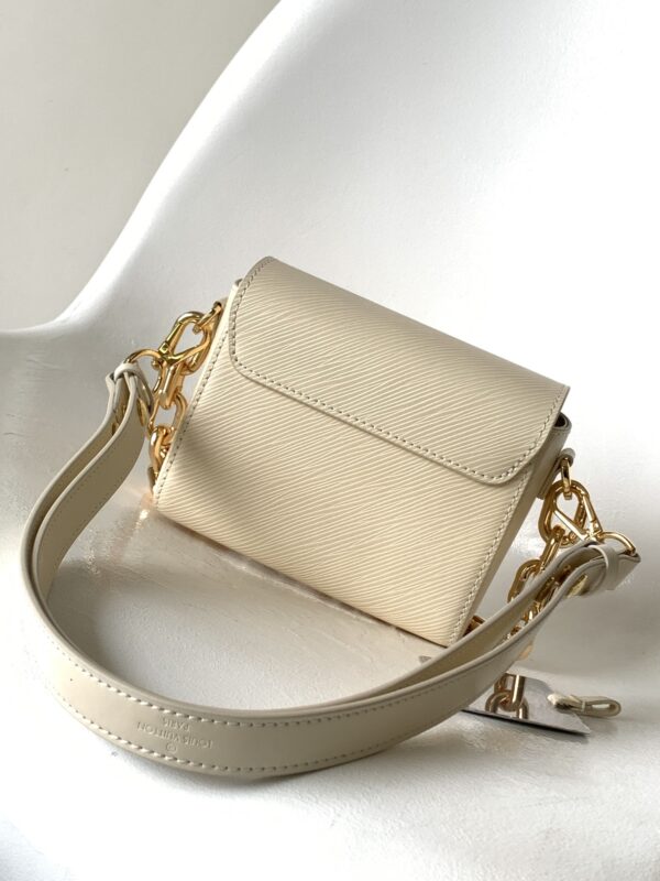 Louis Vuitton Twist Mini Handbag – White - Image 4
