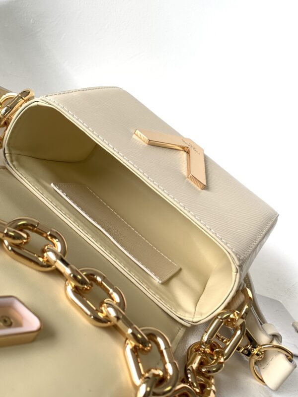 Louis Vuitton Twist Mini Handbag – White - Image 2