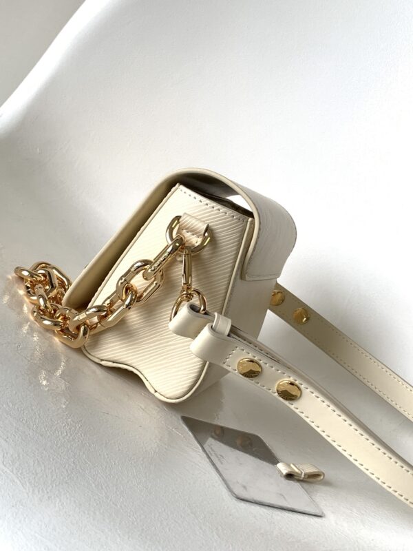 Louis Vuitton Twist Mini Handbag – White - Image 5