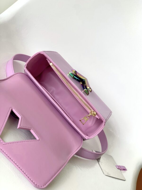 Louis Vuitton Twist Medium Handbag – Purple - Image 2