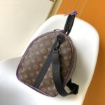 Louis Vuitton Keepall 50 Travel Bag - Purple - Image 4