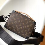 Louis Vuitton Monogram Macassar Soft Trunk Handbag - Image 4