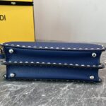 Fendi Iconic Peekaboo Medium Bag - Blue - Image 5
