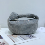 Bottega Veneta Mini Jodie Chinese Valentine’s Day Handbag - Silver