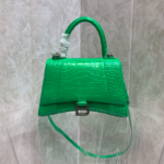 Balenciaga Heavyweight Hourglass Large Bag - Green