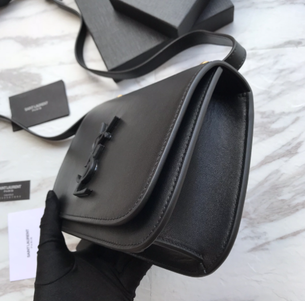 YSL Box Bag - Black - Image 4