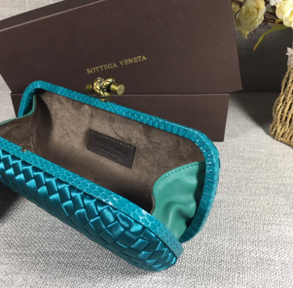 Bottega Veneta Large Classic Dinner Bag - Sea Green - Image 3