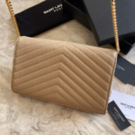 YSL Yves Saint Laurent Clutch Bag - Cream - Image 3