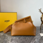 Fendi First Large Handbag – Brown