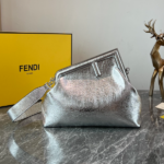 Fendi First Large Handbag - Silver