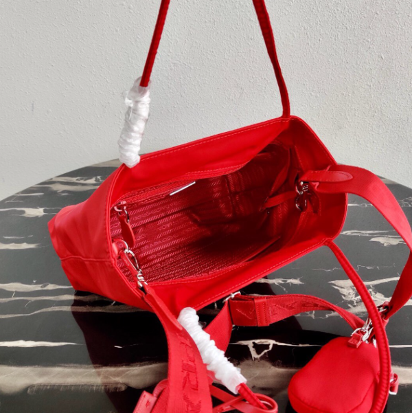 Prada Three In One Handbag - Red - Image 2
