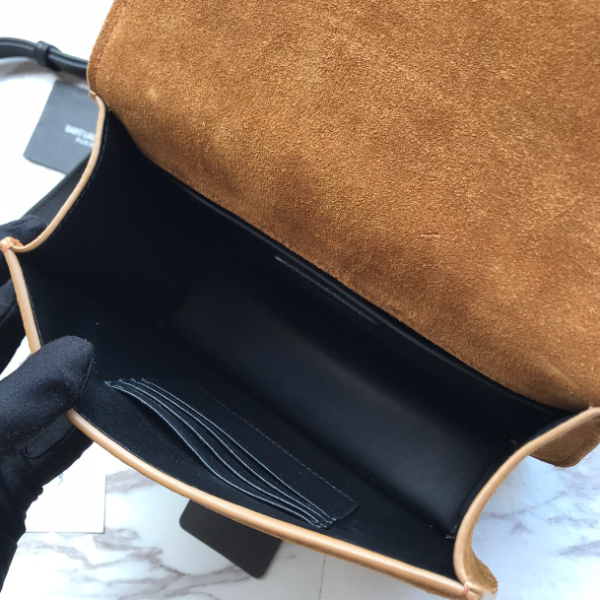 YSL Box Bag - Brown - Image 2