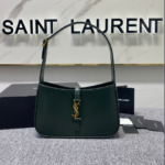 YSL's New Patent Leather Armpit Bag - Green