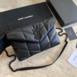 YSL Loulou Puffer Mini Bag – Black (Black)