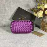 Bottega Veneta Small Classic Dinner Bag - Purple