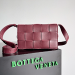 Bottega Veneta Cassette/Pillow Bag - Maroon