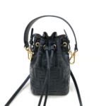 Fendi Mini Bucket Handbag - Black