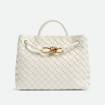 Bottega Veneta Andiamo Small Handbag - White