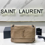 YSL Saint Laurent's Niki's Medium Handbag - Apricot
