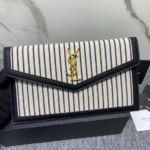 YSL Linen Stripe Handbag