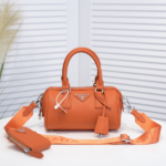 Prada Three-In-One Pillow Bag - Orange
