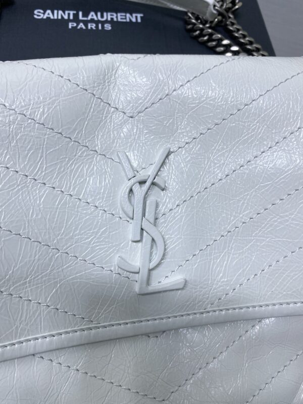 YSL Saint Laurent's Niki's Medium Handbag - White - Image 2