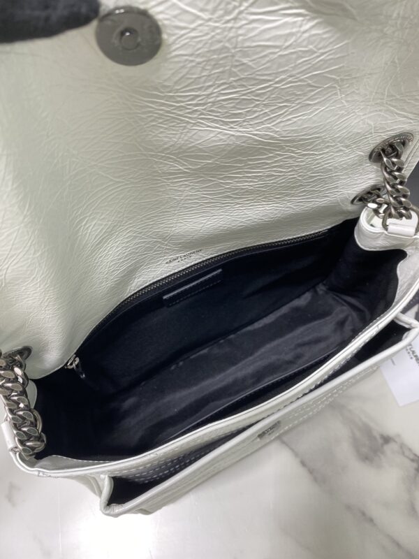 YSL Saint Laurent's Niki's Medium Handbag - White - Image 3
