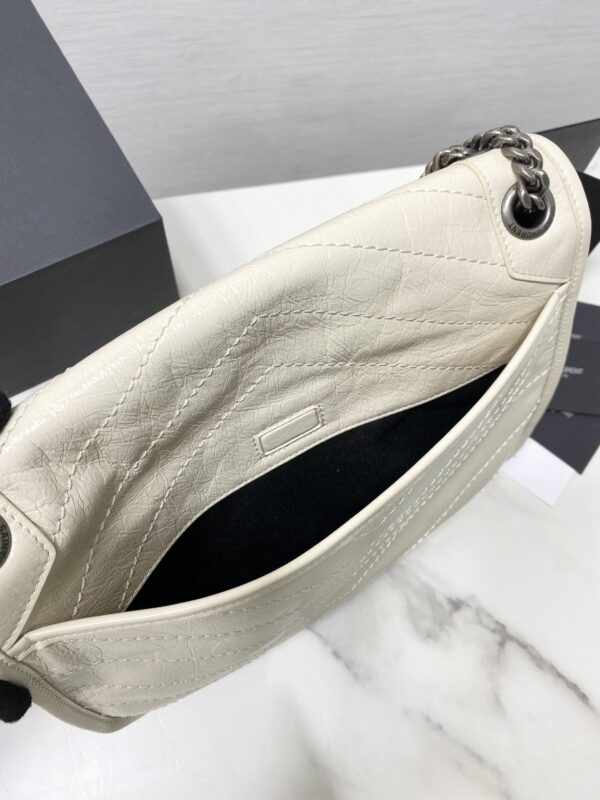 YSL Saint Laurent's Niki's Medium Handbag - Milky White - Image 3