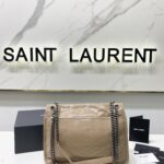 YSL Saint Laurent's Niki's Medium Handbag - Apricot - Image 5